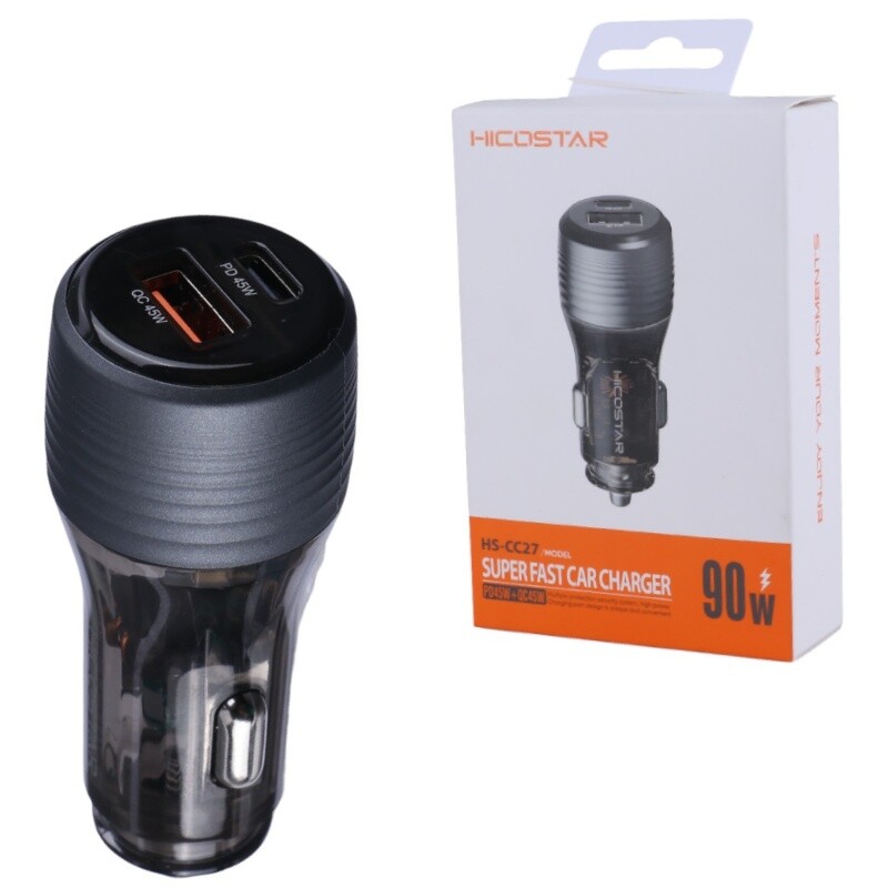شارژر فندکی 45 وات هایکو استار HS-CC27