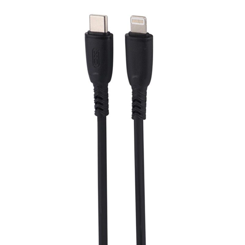 کابل کوتاه تایپ سی به لایتنینگ فست شارژ 27 وات ایکس او XO-NB-Q248A طول 25 سانتی متر