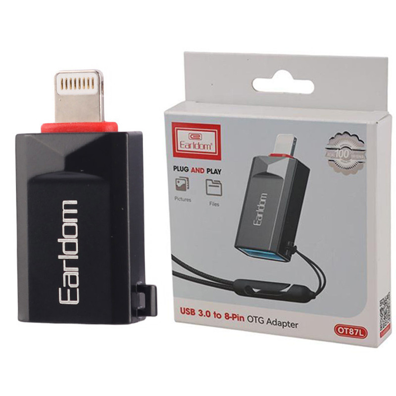 تبدیل USB OTG به لایتنینگ ارلدام ET-OT87L
