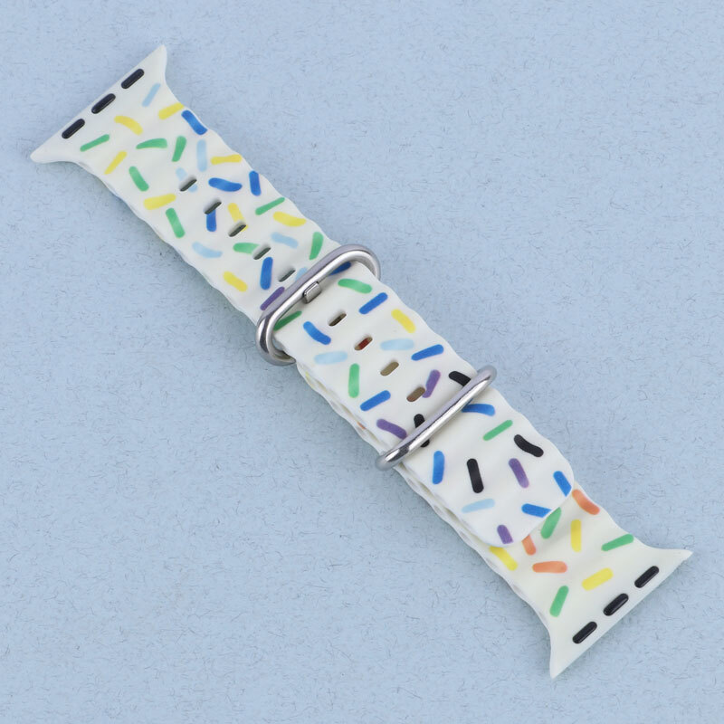 بند اپل واچ سیلیکونی پافری Slicto سایز 38/40/41 میلی متری