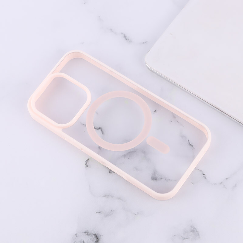 قاب PC مگ سیف آیفون iPhone 16 Pro Max دور رنگی