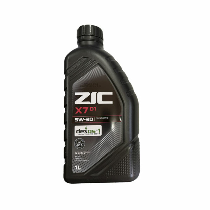 روغن موتور زیک SK ZIC مدل X7 API SQ حجم 1 لیتر (5w-30)