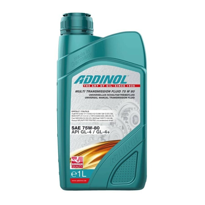 روغن گیربکس دستی ادینول GL4 و GL4+ حجم 1 لیتر (75w-80)
