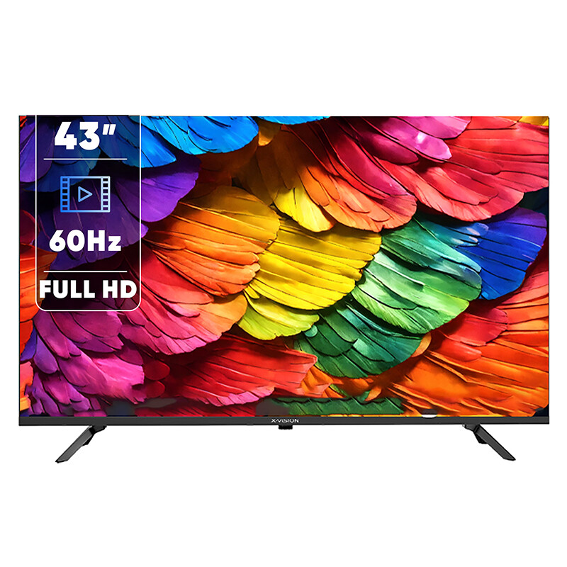 تلویزیون 43 اینچ ال ای دی هوشمند ایکس ویژن مدل 43XC600