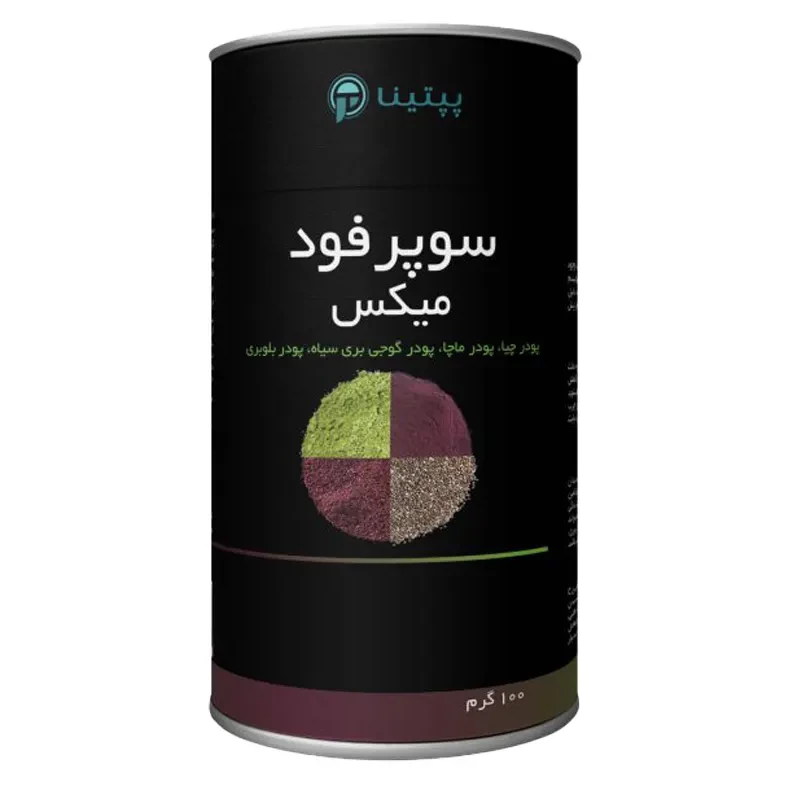 سوپر فود میکس پپتینا قوطی 100 گرمی