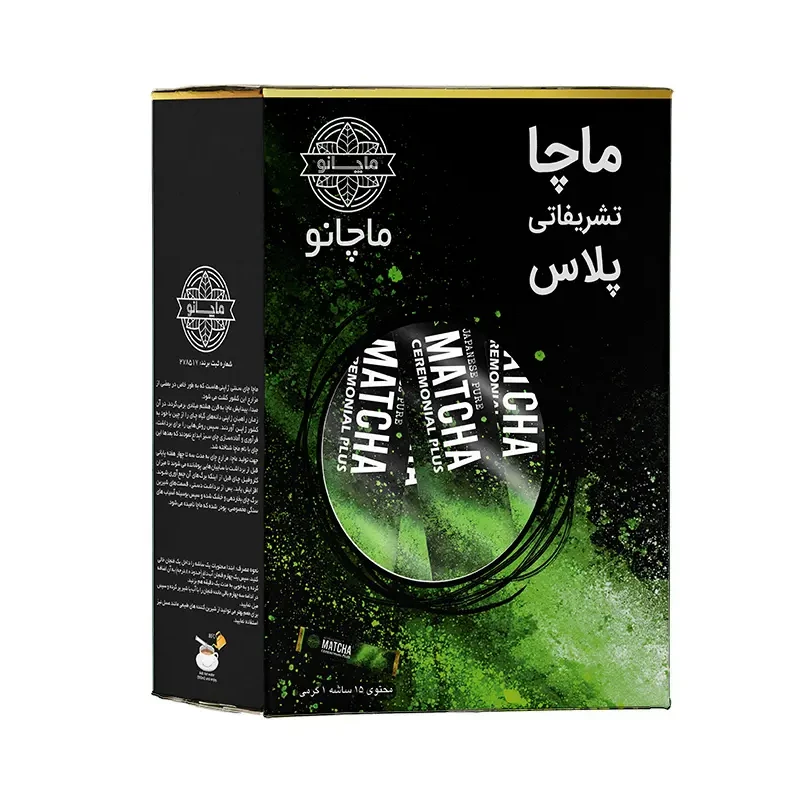 پودر ماچا تشریفاتی پلاس ماچانو قوطی 40 گرمی