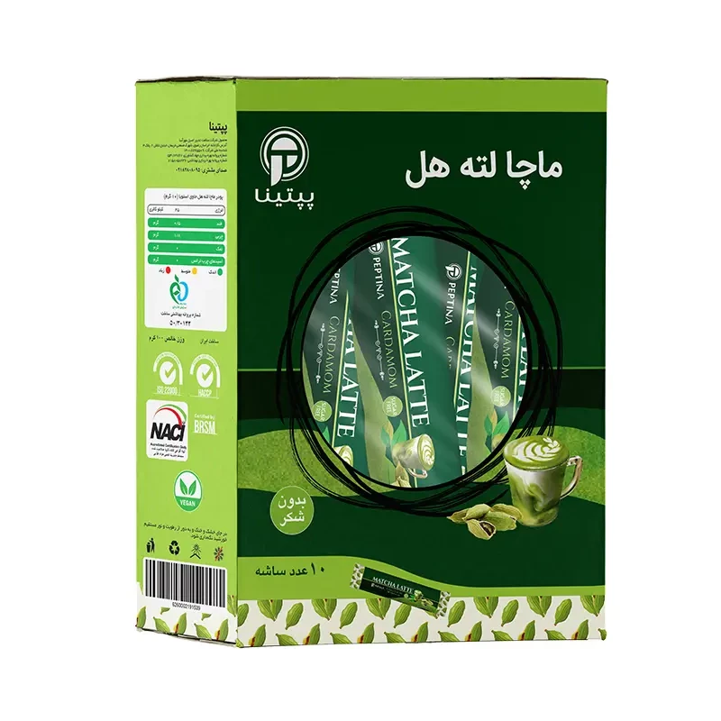ماچا لته هل پپتینا بسته 500 گرمی