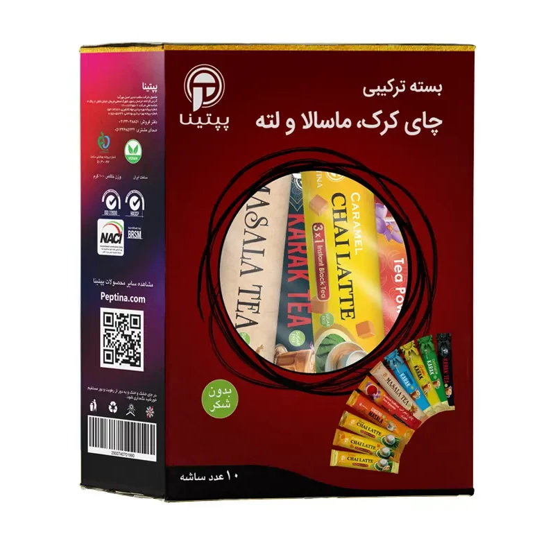 بسته ترکیبی چای کرک، ماسالا و لته پپتینا
