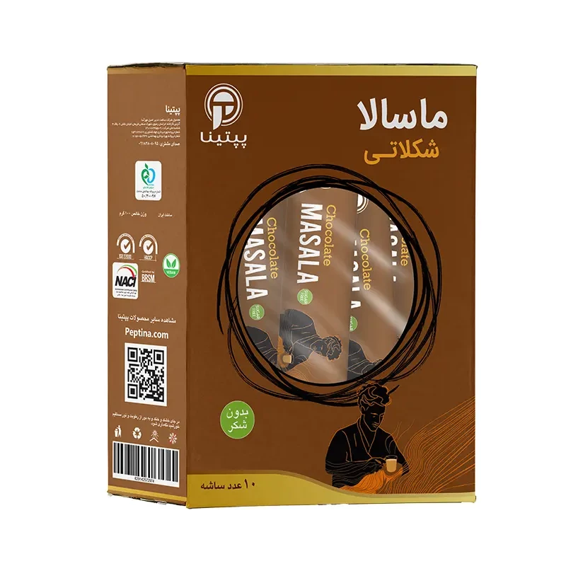 چای ماسالا شکلاتی پپتینا 10 ساشه 10 گرمی