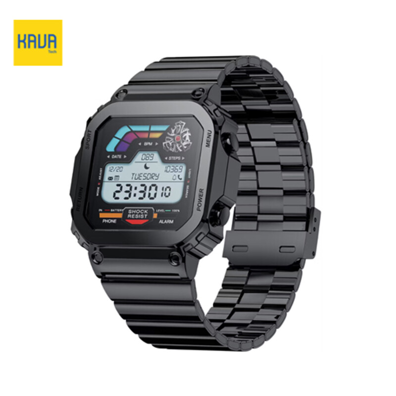 ساعت هوشمند پرودو نومد | Porodo Nomad Smart Watch – Black