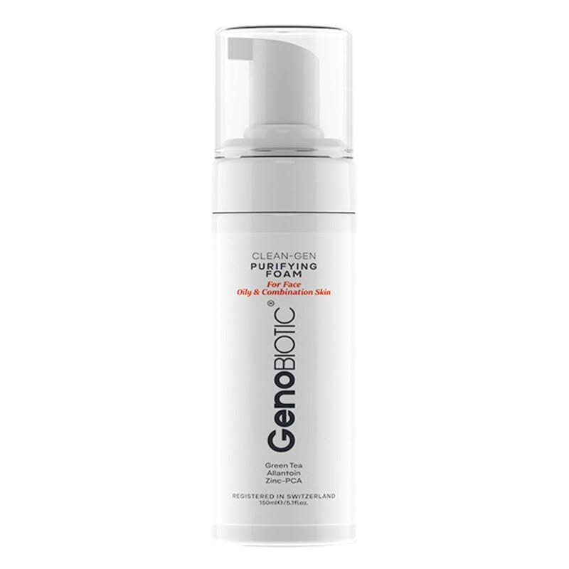 فوم شستشو صورت پوست چرب و مختلط ژنوبایوتیک 150ml