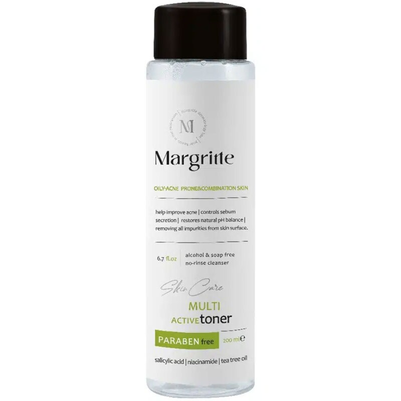 تونر مولتی اکتیو پوست چرب مارگریت 200ml