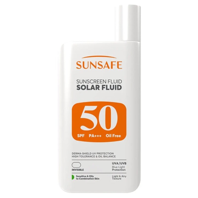 ضد آفتاب سولار فلوئید سان سیف SPF50
