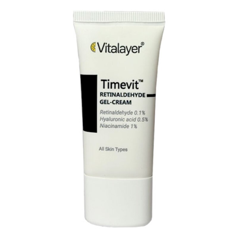 ژل کرم رتینالدئید ویتالیر تایم ویت 30ml