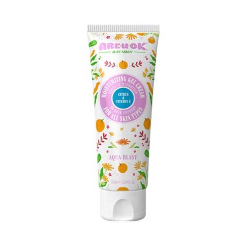 ژل کرم آبرسان آر یو اکی ویتامین سی و گریپ فروت 75ml