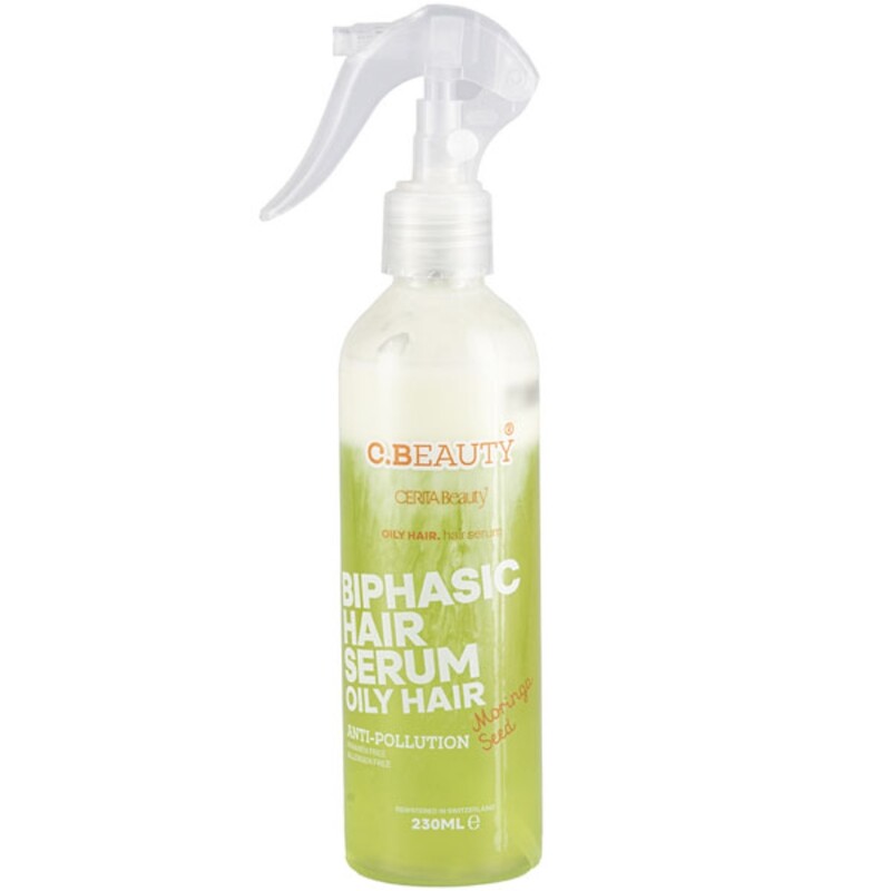 اسپری دوفاز حالت دهنده موهای چرب سریتا 230ml
