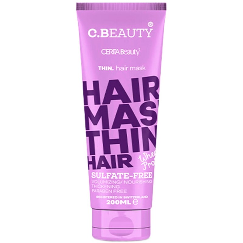 ماسک مو تقویت کننده و حجم دهنده موهای نازک و کم حجم سریتا 200ml