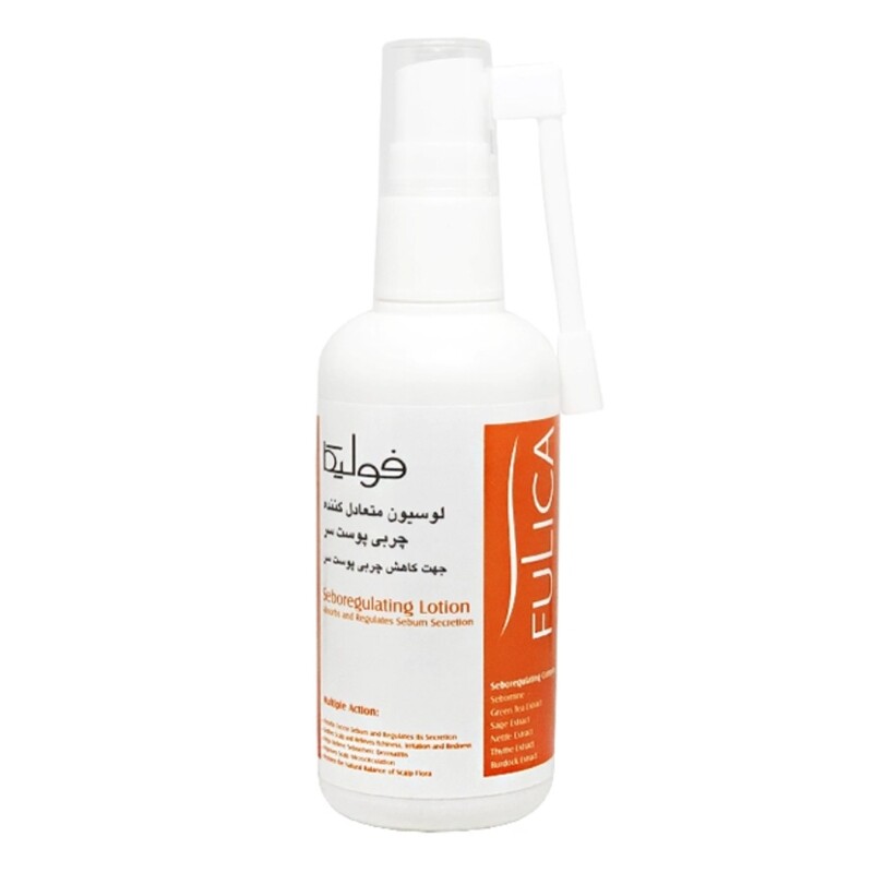 لوسیون متعادل کننده چربی پوست سر فولیکا 75ml