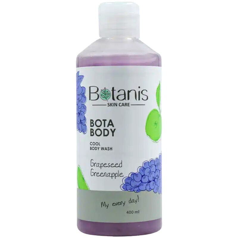 شامپو بدن خنک کننده بوتانیس 400ml