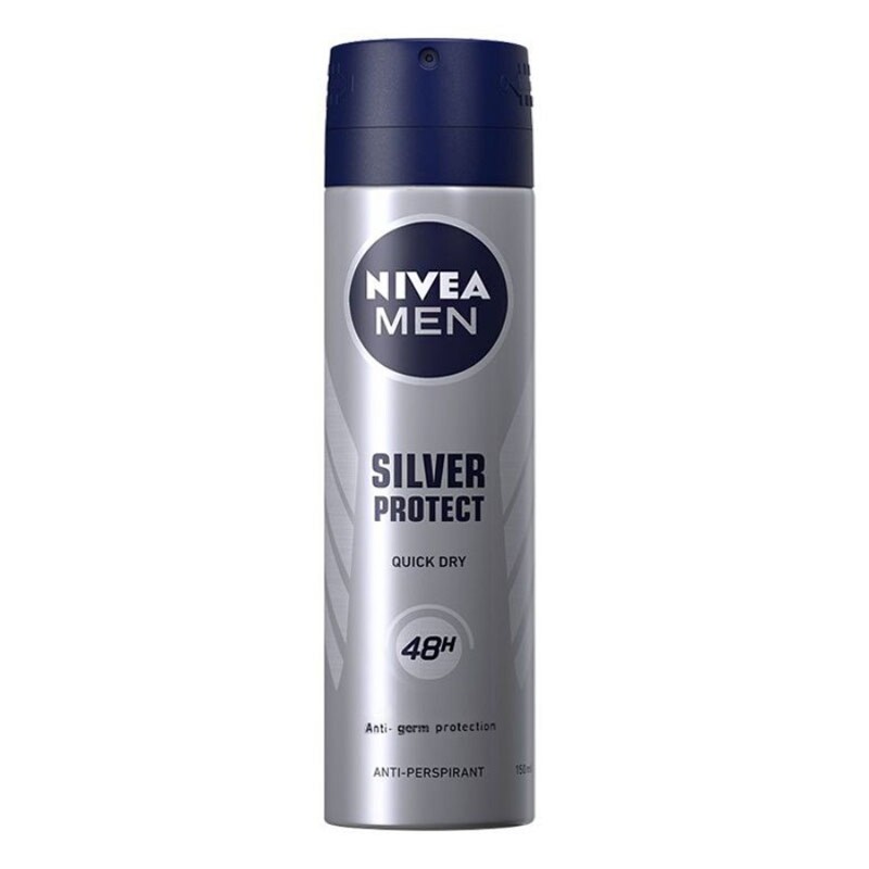 اسپری ضد تعریق مردانه نیوا 48 ساعته Silver Protect
