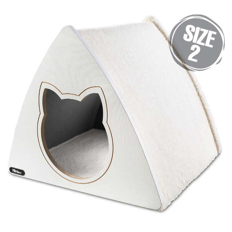 لانه سه گوش گربه نیناپت NinaPet Triangle Cat House سایز 2