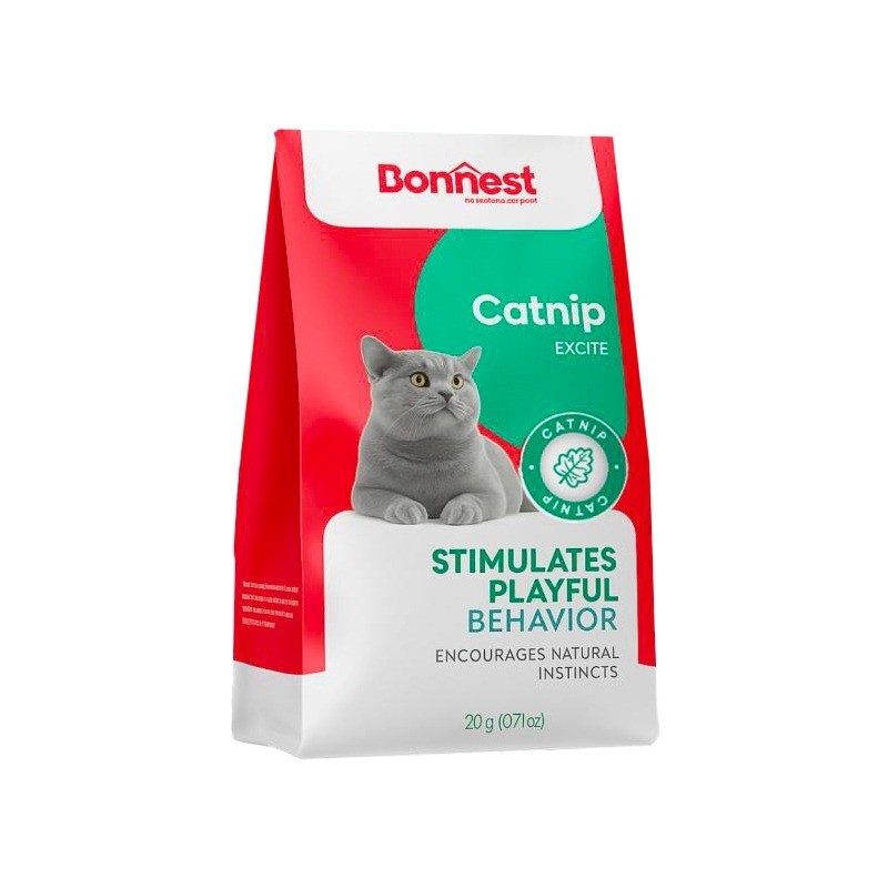 پودر گیاه کتنیپ گربه بونست Bonnest Catnip Excite وزن 20 گرم