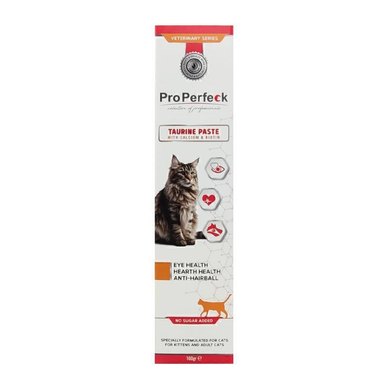 خمیر تائورین گربه پروپرفک ProPerfeck Taurine Paste وزن 100 گرم