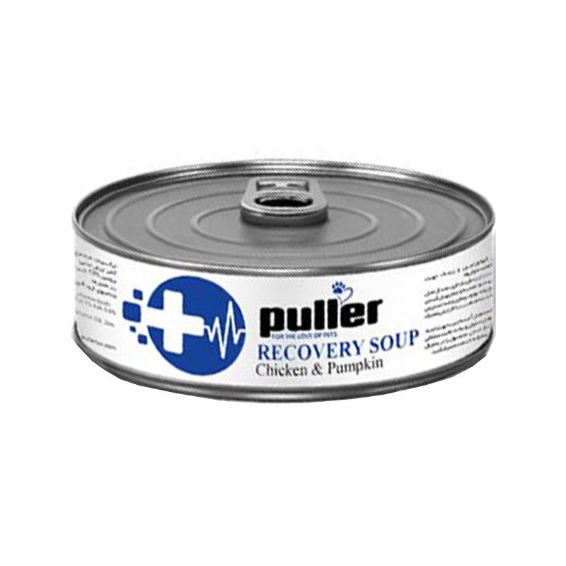 سوپ ریکاوری پولر با طعم مرغ و کدو حلوایی Puller Recovery Soup وزن 140 گرم