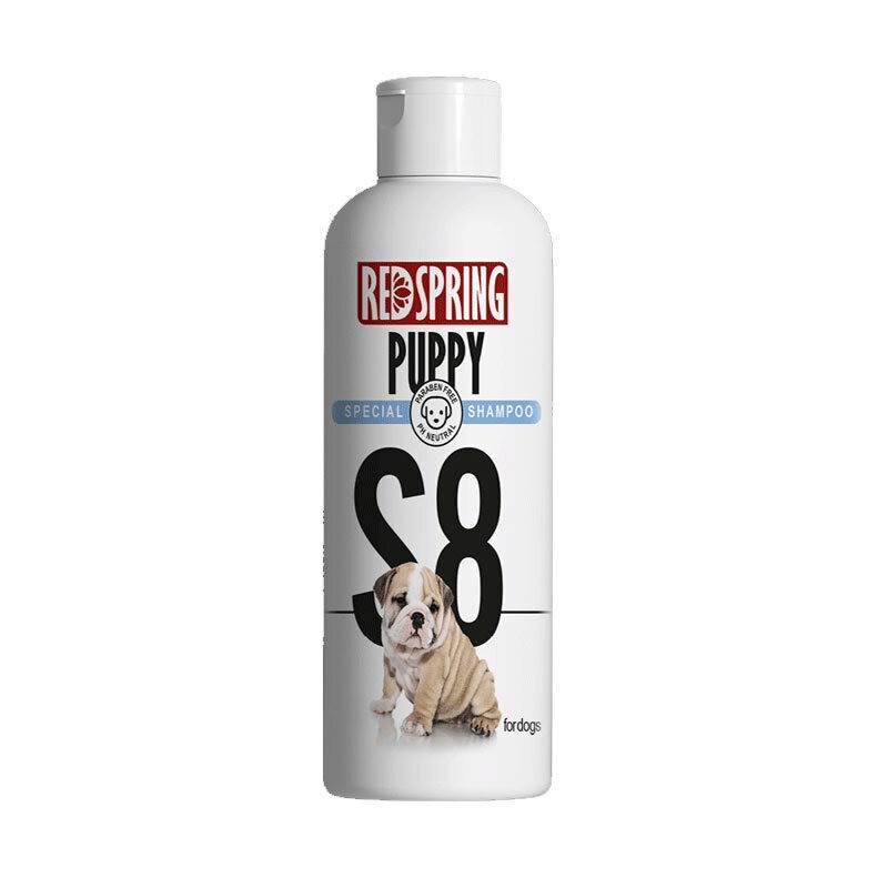 شامپو سگ S8 مخصوص توله سگ رداسپرینگ Redspring Puppy Shampoo S8 حجم 300 میلی لیتر