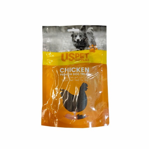 تشویقی سگ یو اس پت با طعم مرغ مدل استیک و پنیر و سبزیجات USPet Chicken Dog Sticks وزن 100 گرم
