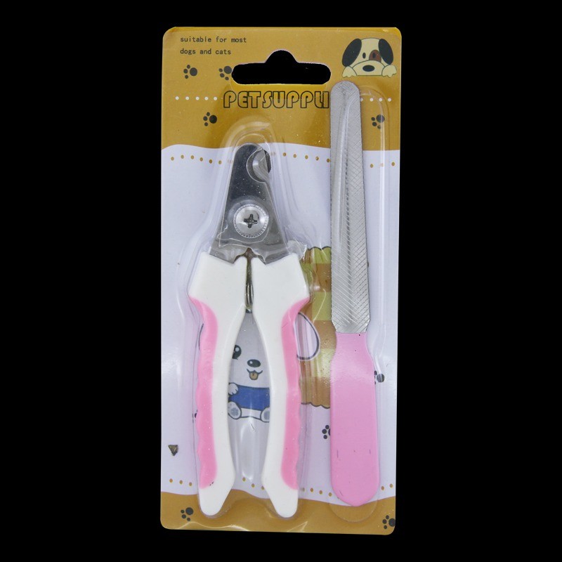 ناخن گیر انبری سگ و گربه Pet Supplies همراه با سوهان سایز کوچک
