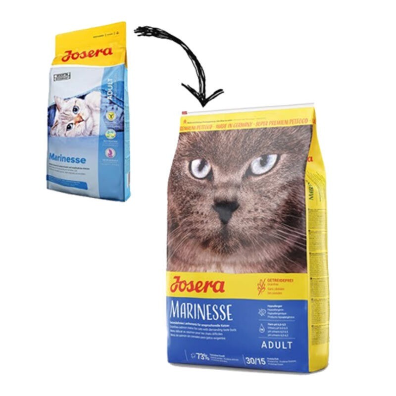 غذای خشک گربه جوسرا مارینس ضد حساسیت Josera Marinesse وزن 10 کیلوگرم