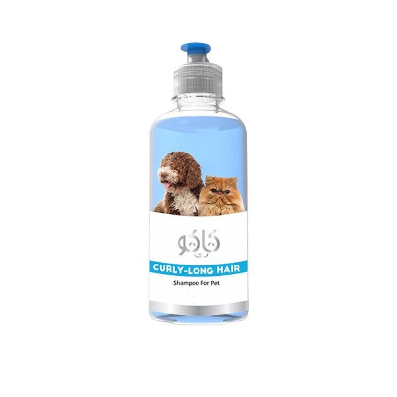 شامپو سگ و گربه کاکو مناسب موهای بلند و فر Kako Dog &amp; Cat Shampoo For Curly &amp; Long Hair حجم 500 میلی‌لیتر