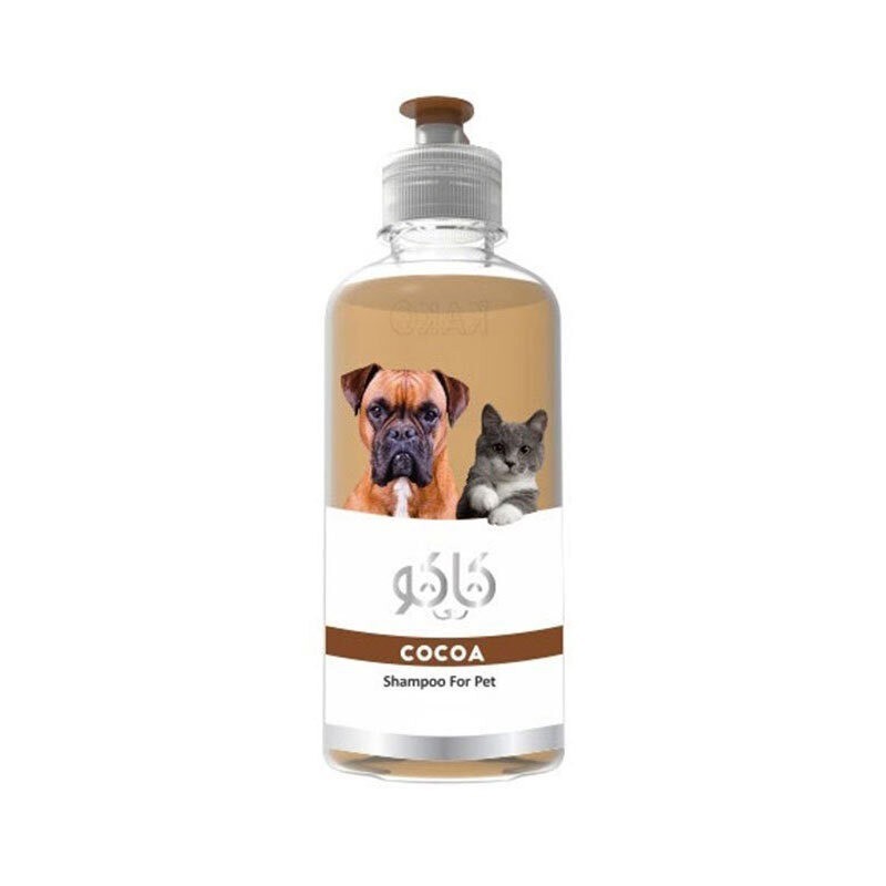 شامپو سگ و گربه کاکو با عصاره کاکائو Kako Cat &amp; Dog Shampoo With Cocoa حجم 300 میلی‌لیتر