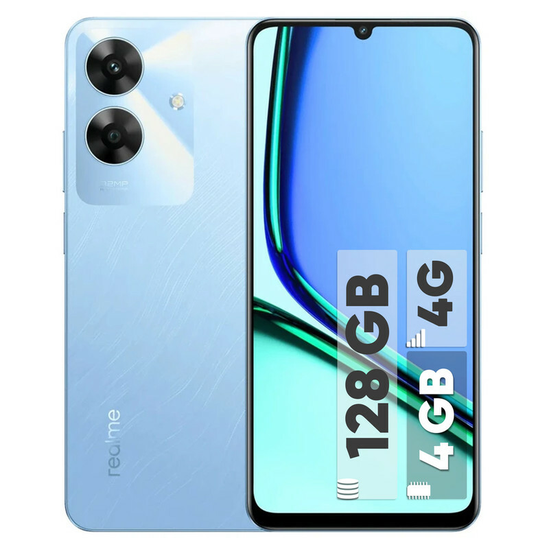 گوشی موبایل ریلمی مدل Note 60 دو سیم‌کارت ظرفیت 128 گیگابایت و رم 4 گیگابایت