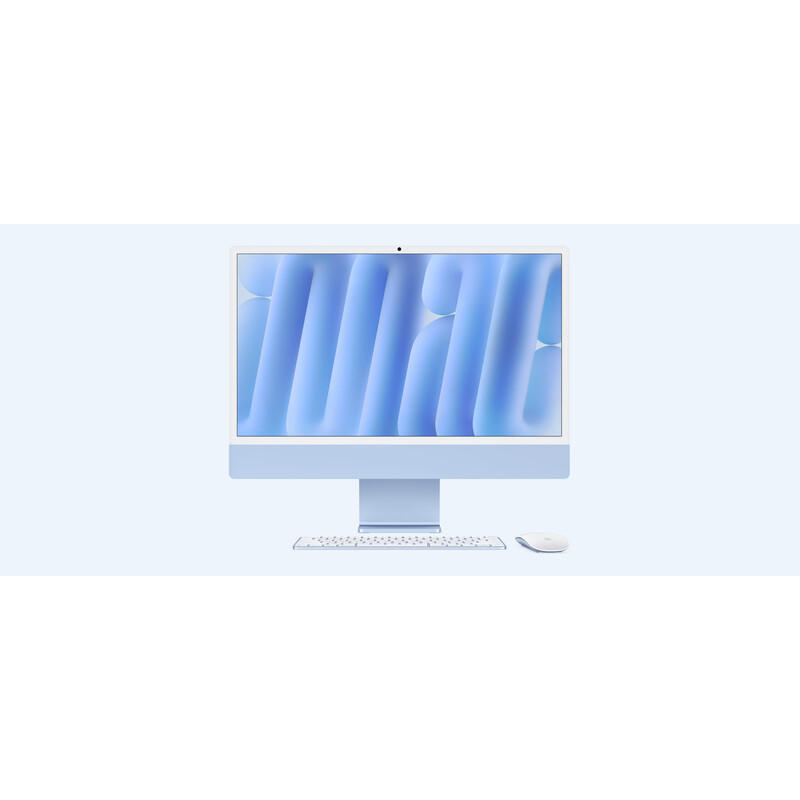 کامپیوتر All in One اپل 24 اینچی مدل iMac MWUU3 2024 M4 16GB RAM 256GB SSD