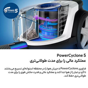 جاروبرقی 1800 وات فیلیپس مدل FC9350/01