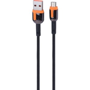 کابل میکرو یو اس بی فست شارژ 3.6 آمپر دنمن D40V طول 1 متر