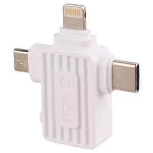 تبدیل USB OTG به میکرو یو اس بی / تایپ سی / لایتنینگ پرووان PCO10