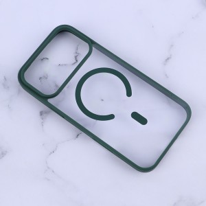 قاب PC مگ سیف آیفون iPhone 17 Pro Max دور رنگی