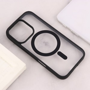قاب PC مگ سیف آیفون iPhone 16 Pro Max دور رنگی