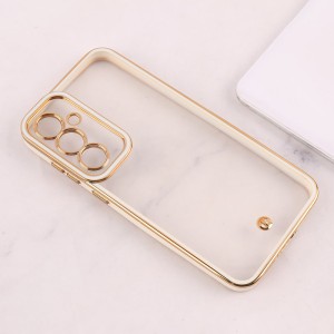 قاب ژله ای سامسونگ Galaxy S23 FE 5G دور رنگی محافظ لنزدار