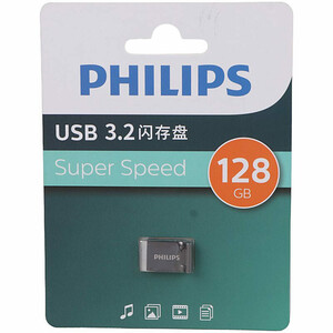 فلش 128 گیگ فیلیپس Philips FM20UA128B/93-K USB 3.2