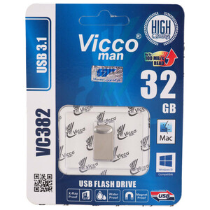 فلش 32 گیگ ویکومن Vicco Man VC382 USB3.1