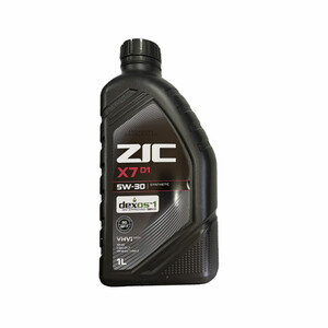 روغن موتور زیک SK ZIC مدل X7 API SQ حجم 1 لیتر (5w-30)