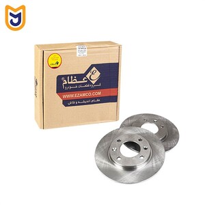 دیسک ترمز عقب عظام EZAM مناسب پژو 206 تیپ 5 ، تیپ 6 و صندوقدار V2،V8,V9