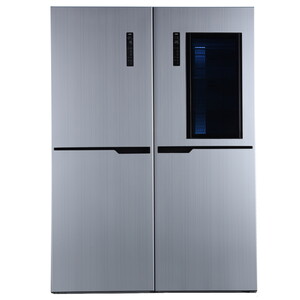 یخچال فریزر دوقلو 40 فوت استیلون مدل STORM PLUS، دارای اخطار باز ماندن درب و یخساز دستی، ارتفاع 200، پهنای 65 و عمق 65 سانتی‌ متر، میزان مصرف انرژی C، دارای 8 طبقه در یخچال و 8 طبقه در فریزر