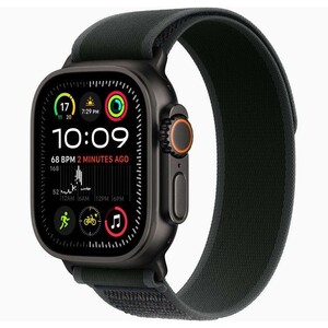 ساعت هوشمند اپل مدل Ultra 2 Black Titanium Case Alpine Loop 49mm