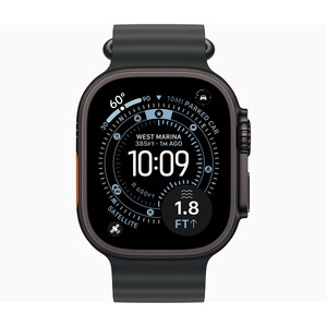 ساعت هوشمند 49 میلی متری اپل مدل Ultra 3 Black Titanium Case با بند Trail