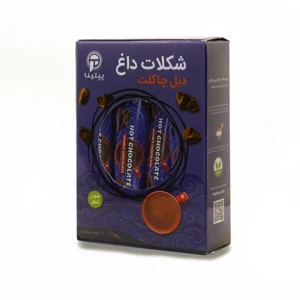شکلات داغ دبل چاکلت پپتینا 10 ساشه 10 گرمی